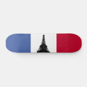 Vlag van het Franse Skateboard (Horizontaal)
