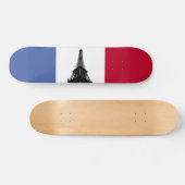 Vlag van het Franse Skateboard (Horizontaal)