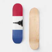 Vlag van het Franse Skateboard (Voorkant)