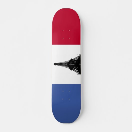 Vlag van het Franse Skateboard (Voorkant)