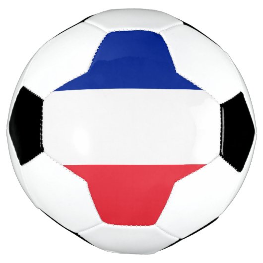 Vlag van het Franse Voetbal (Gedraaid)