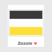 Vlag van het Garifuna-volk Sticker (Vel)