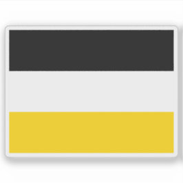 Vlag van het Garifuna-volk Sticker