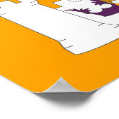 Vlag van het graafschap Aberdeen Poster (Hoek)