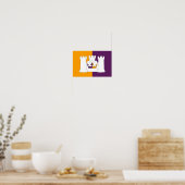 Vlag van het graafschap Aberdeen Poster (Keuken)