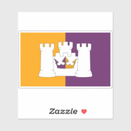 Vlag van het graafschap Aberdeen Sticker