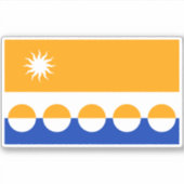 Vlag van het graafschap Banffshire Sticker (Voorkant)