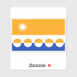 Vlag van het graafschap Banffshire Sticker