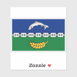 Vlag van het graafschap Berwick Sticker