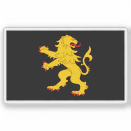 Vlag van het graafschap Ceredigion (Cardiganshire) Sticker