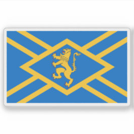Vlag van het graafschap East Lothian, Schotland Sticker