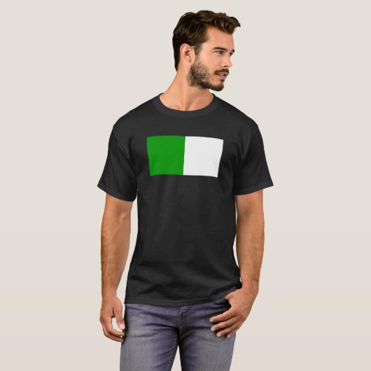 Vlag van het graafschap Fermanh noord-ierland vere T-shirt (Voorkant volledig)