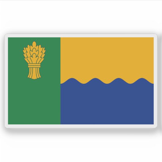 Vlag van het graafschap Moray (Morayshire), Schotl Sticker (Voorkant)
