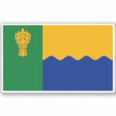 Vlag van het graafschap Moray Sticker (Voorkant)