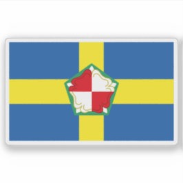 Vlag van het graafschap Pembrokeshire, Wales Sticker
