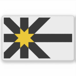 Vlag van het graafschap Sutherland, Schotland Sticker
