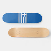 Vlag van het Griekse Skateboard (Horizontaal)