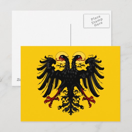 Vlag van het Heilige Roomse Rijk Briefkaart (Voorkant / Achterkant)