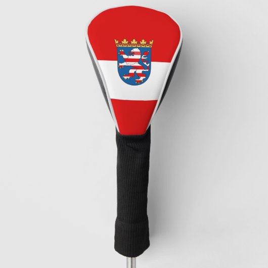 Vlag van het Hesse Golf Head-Hoesje Golfheadcover (Voorkant)