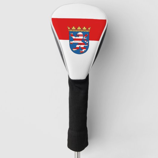 Vlag van het Hesse Golf Head-Hoesje Golfheadcover (Voorkant)