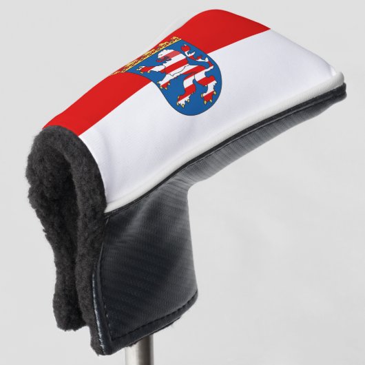 Vlag van het Hesse Golf Head-Hoesje Golfheadcover (3/4 voorkant)