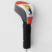 Vlag van het Hoesje Golf van Berlijn Golfheadcover (Schuin)