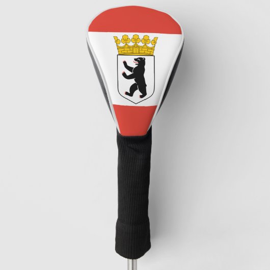 Vlag van het Hoesje Golf van Berlijn Golfheadcover (Voorkant)