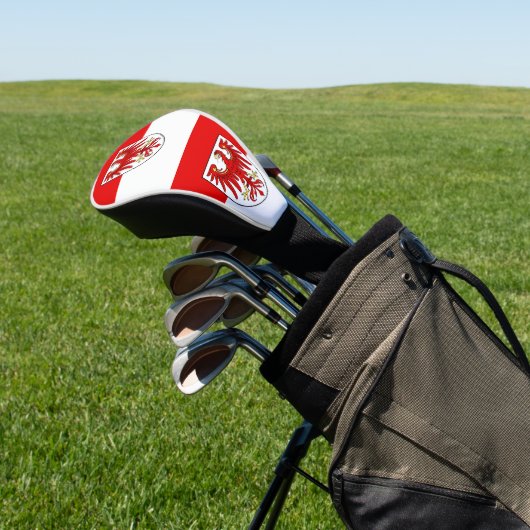 Vlag van het Hoesje Golf van Brandenburg Golfheadcover (Insitu)