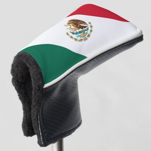 Vlag van het Hoesje Golf van Mexico Golfheadcover (3/4 voorkant)