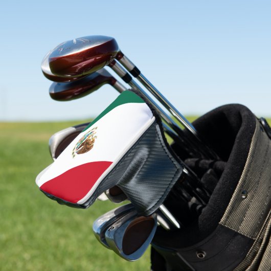 Vlag van het Hoesje Golf van Mexico Golfheadcover (Insitu)