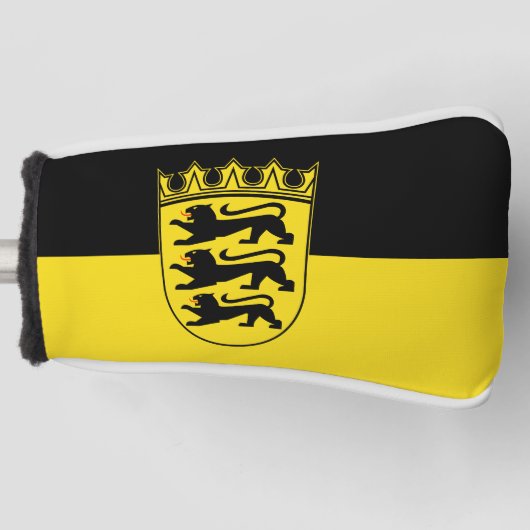 Vlag van het Hoesje van Baden-Württemberg Golf Golfheadcover (Voorkant)