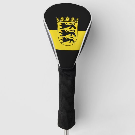 Vlag van het Hoesje van Baden-Württemberg Golf Golfheadcover (Voorkant)