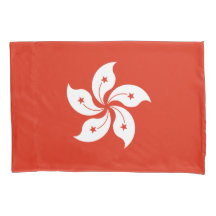 Vlag van het Hoesje van Hong Kong Pillow