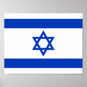 Vlag van het Israëlische Poster (Voorkant)