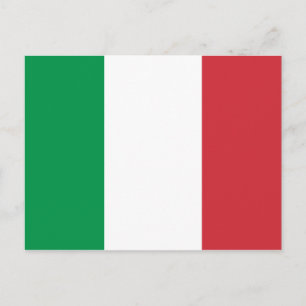 Vlag van het Italiaanse Briefkaart