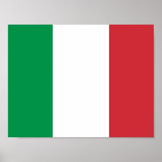 Vlag van het Italiaanse Poster (Voorkant)