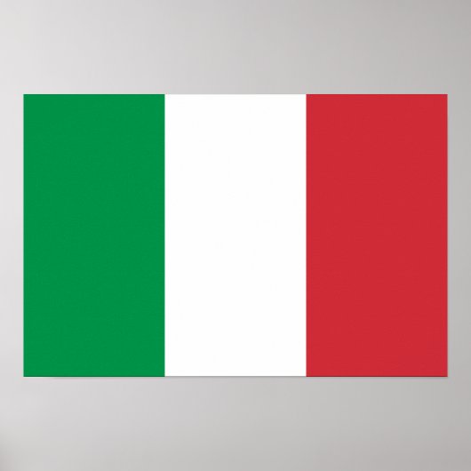 Vlag van het Italiaanse Poster (Voorkant)