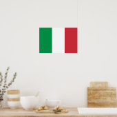 Vlag van het Italiaanse Poster (Keuken)