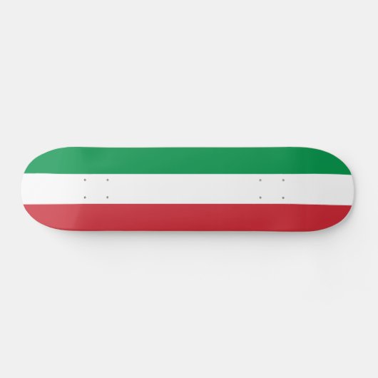 Vlag van het Italiaanse skateboard Deck (Horizontaal)
