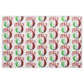 Vlag van het Italiaanse Voetbal Pattern Stof (Fat Quarter)