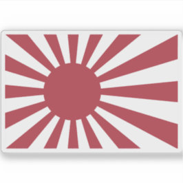 Vlag van het Keizerrijk Japan Sticker