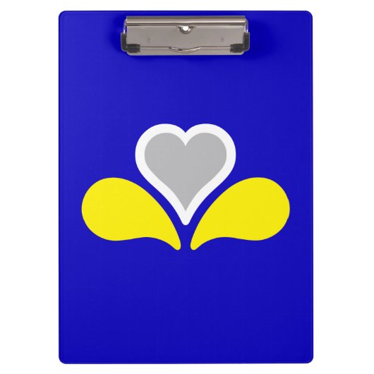 Vlag van het klembord Brussel, België (Voorkant)