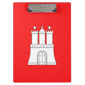 Vlag van het klembord van Hamburg (Voorkant)