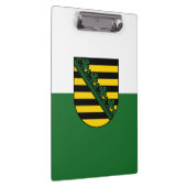 Vlag van het klembord van Saksen (Rechts)
