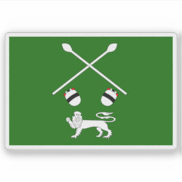 Vlag van het Koninkrijk Ankole, Oeganda Sticker