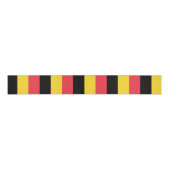 Vlag van het Koninkrijk België Grosgrain Lint (Voorkant)