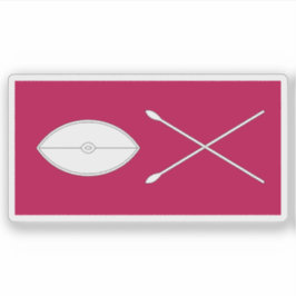 Vlag van het Koninkrijk Buganda (1891-1892), Oegan Sticker