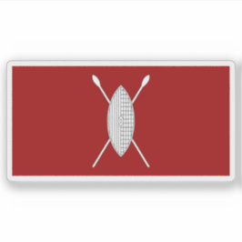 Vlag van het Koninkrijk Buganda (1892), Oeganda Sticker