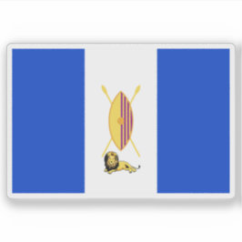 Vlag van het Koninkrijk Buganda, Oeganda Sticker