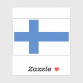 Vlag van het Koninkrijk Finland (1918) Sticker (Vel)